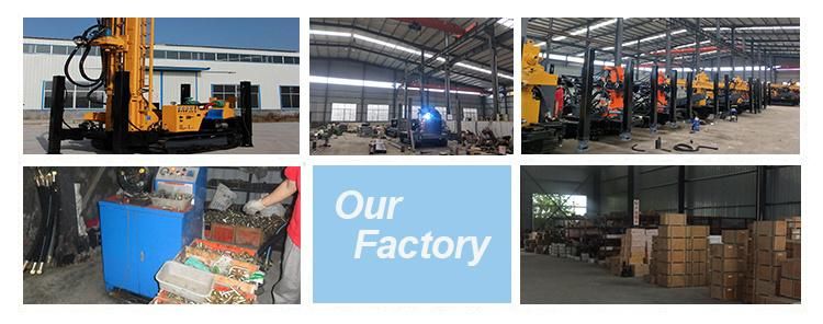 100m 200m Diesel Well Digging Machine 500m Crawler Core Drilling Rig