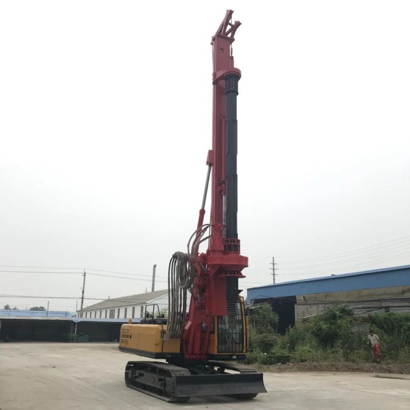 Core Piling Concrete Hydraulic Drop Hammer Pile Rig Machine