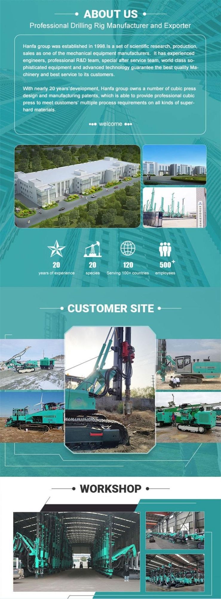 Diamond Bit Online Support, Field Maintenance Price Borehole Drilling Rig
