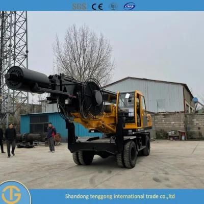 Wheel Drilling Rig Machine, Hydraulic Piling Machine with Spare Parts