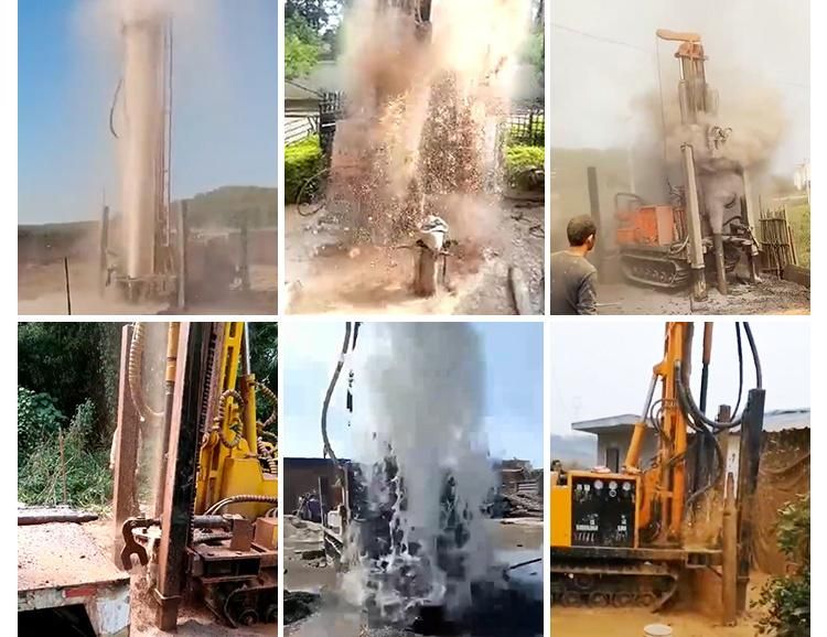 92kw Engine Power Percussion Drilling Rig for Water Well Drilling Rigs Price