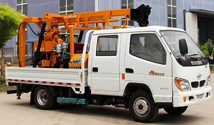 Drilling Depth 230m Truck Mounted Drilling Rig/Portable Hydraulic Drilling Rig