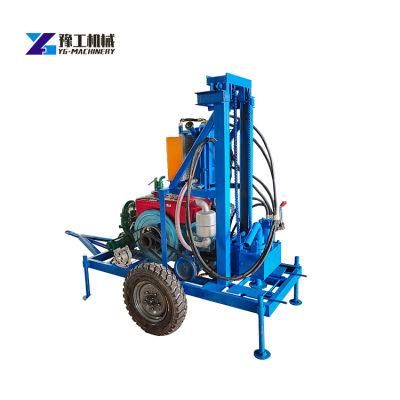 120m Portable Directional Tube Water Well Machine Drilling Rigs