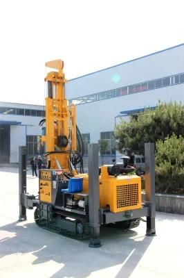300 Meters Deep Hydraulic Mud Pump 3 Point Drill Bit Water Well Drilling Rig