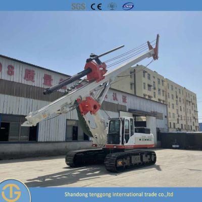 Crawler Type Piling Equipment Small Borehole Drilling Rig for Railway Projects
