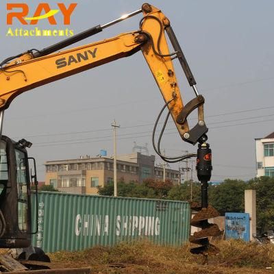 Rea4500 Series 3-5t Auger Drive Unit for Compact Excavator Attachment Drilling Auger Drives