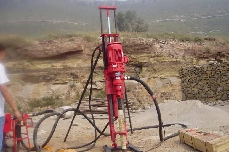 Powerful Electric DTH Drill Rig Equipment Water Well Drilling Machine