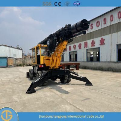 Hammer Construction Auger Drilling Rig Machine for Sale Dl-180 Model Price