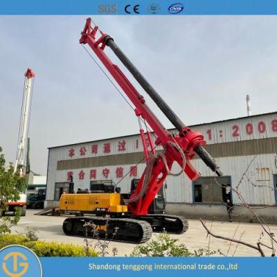 Construction Hydraulic Auger Bored Pile Driver Drilling Rig for Foundation