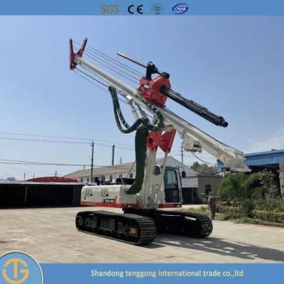 Crawler Type Wheel Drilling Machine Engineering Drilling Rig for Railway Projects