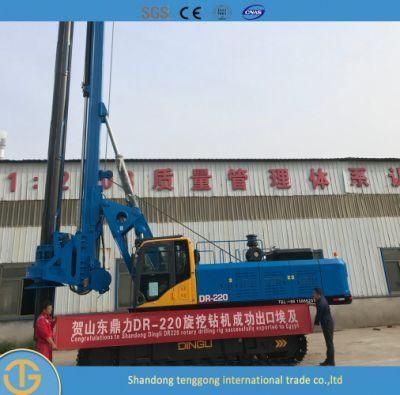 Crawler Type Hydraulic Crawler Manufacturer Dr-220 Economical Drill Rig for Sale