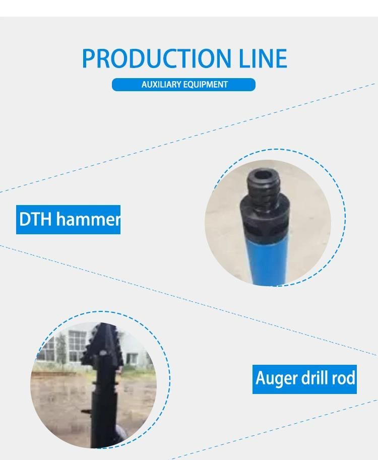 Chinese Construction Machinery Down The Hole DTH Drilling Machine
