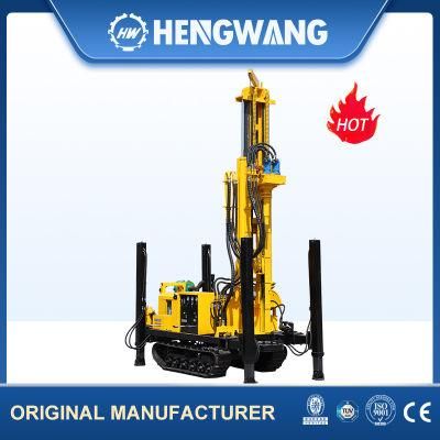 Pneumatic Type 300 Meter DTH Water Well Drilling Rig Machine
