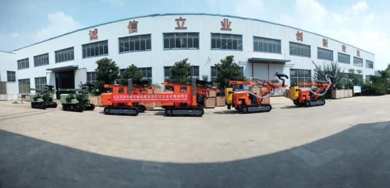 Complete Set Pneumatic Drilling Rigs Machines for Mining in Morocco