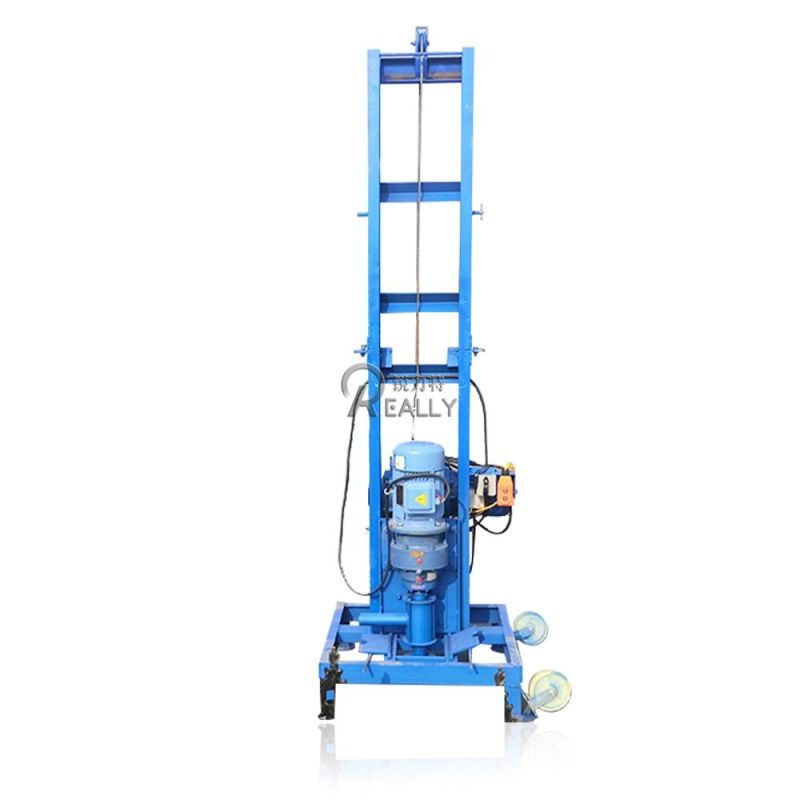 1.5kw Electric Portable Water Well Drilling Machine Borehole Mini Water Drilling Rig Machine Price Mine Drilling Rig