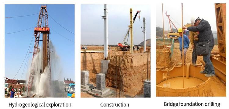 Good Price Sell Weight 2.6 Ton Compact Size Small Drilling Rig Machine with 2m Drill Mast