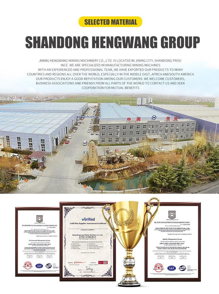 200m/300m/400m/500m Hydraulic Crawler Type Borehole Water Well Drilling Machine Rig