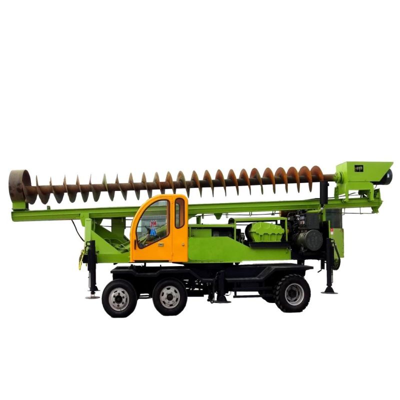 Customized Wheeled Rock Core Borehole Economical Water Well Drilling Rig/Pilling Rig Machine/Construction Machine