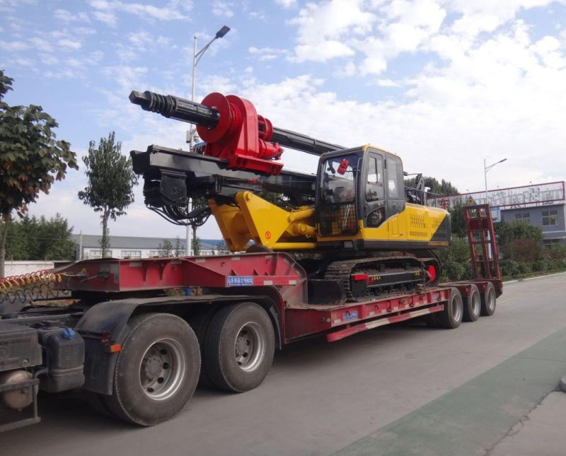 40m Hydraulic Diesel Engine Borehole Drill/Drilling Rig for Engineering Foundation Construction/Water Well/Mining Excavating