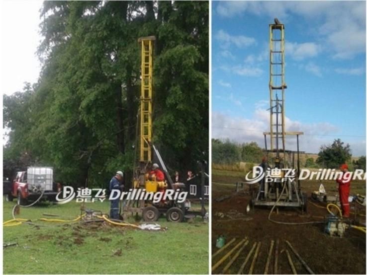 2022 Hot Sale Xy-200f 200m Water Well Drilling Rig, Used Borehole Drilling Machine for Sale