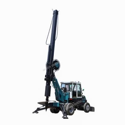 New Arrival Hwdr150d Wheel Rotary Pile Driver