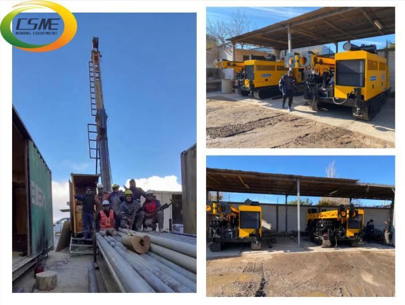 High-Efficiency Drilling Rig Capable of Drilling 1000m with Pq Drill Pipe