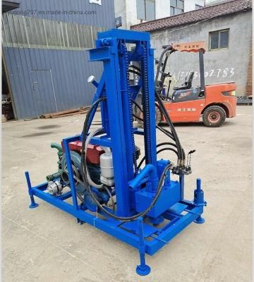 Portable 150m Deep Water Well Drilling Rig Machine
