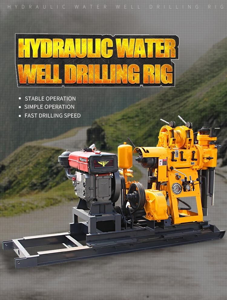 Hydraulic Well Drilling Rig Easy to Operate Drilling Rig Machine