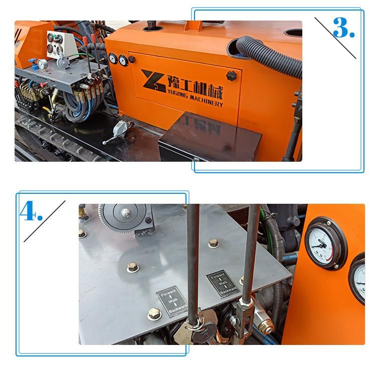 100m-500m Diesel Hydraulic Portable Drilling Rig Machine for Water Well