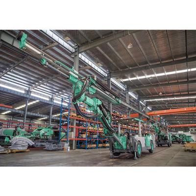 Fast Maneuverability Hfj21 Underground Jumbo Drilling Rig for Bolting Operation