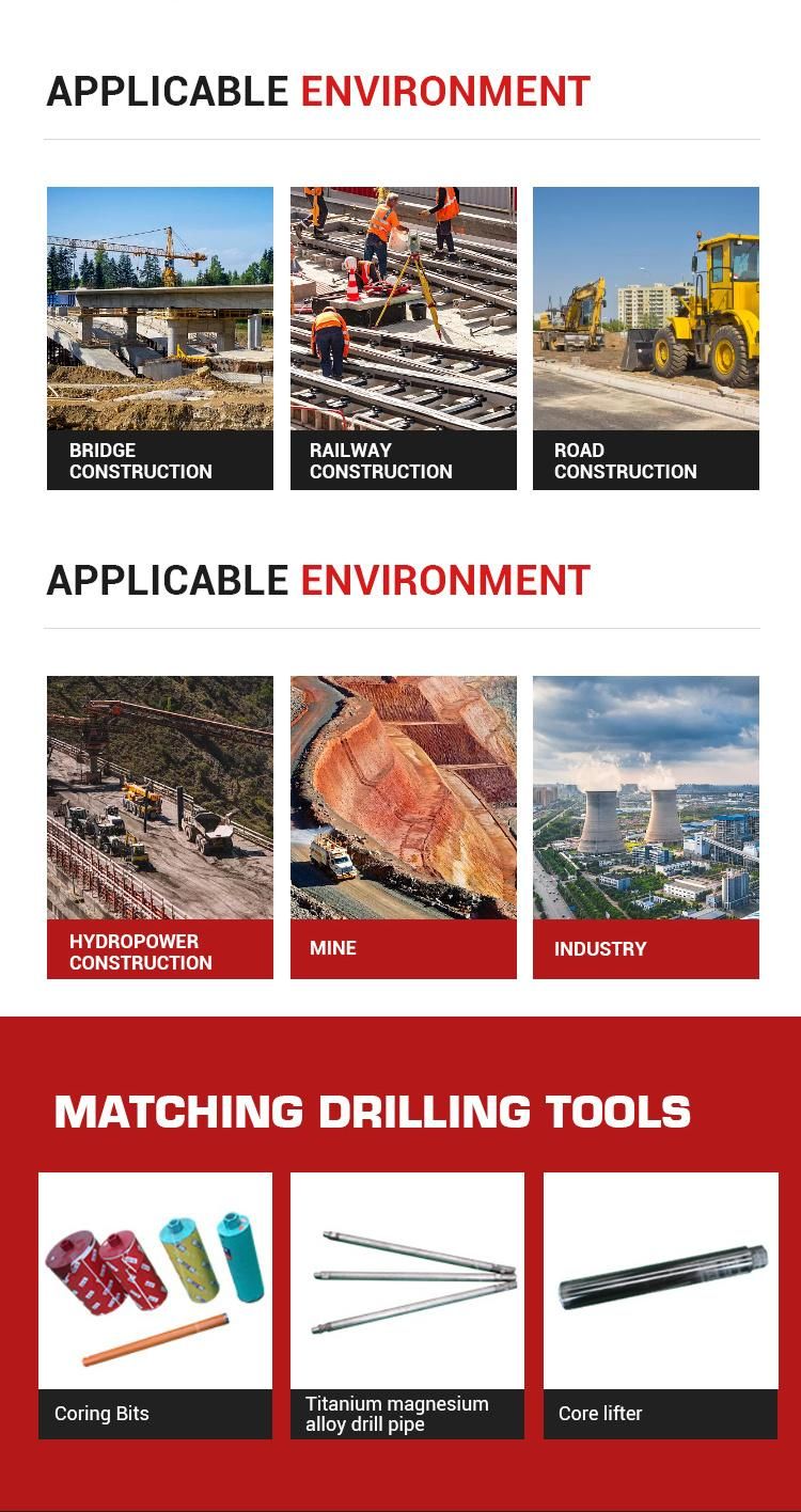 Factory Direct Sales of Small Concrete Coring Sampling Backpack Drilling Rig Mountain Portable Rack Column Sampling Drilling Rig with Preferential Price