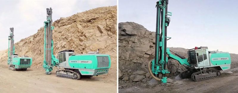 Good Sales Safe Operation Automatic Blasting Crawler DTH Drill Rig for Mine
