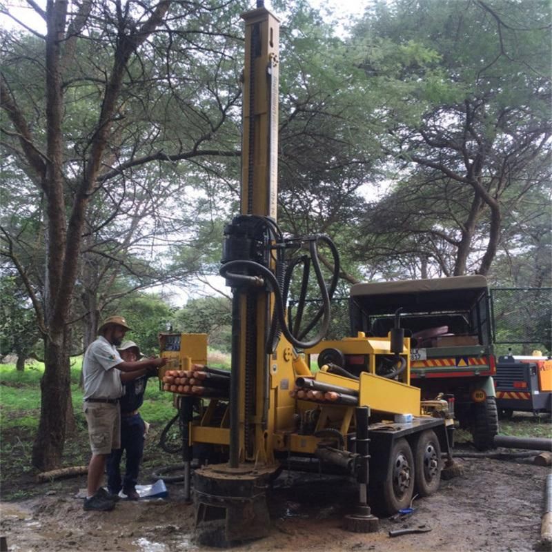 Small Portable Diesel Water Well Drilling Rig Machine