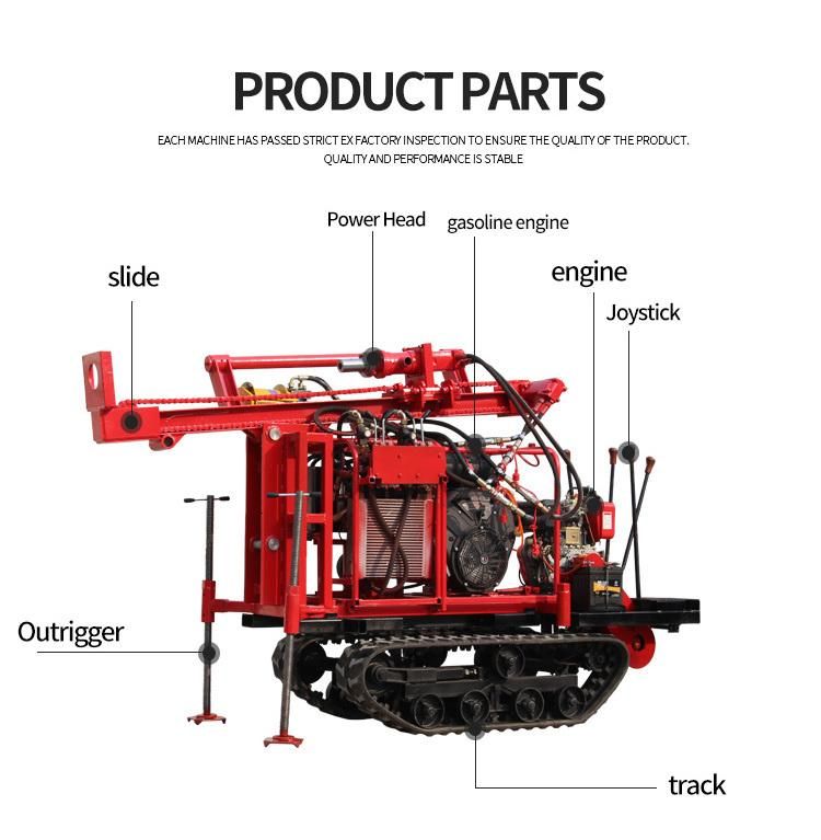 Light Weight Hydraulic Down-The-Hole Drill Rig Rock Drilling Rig