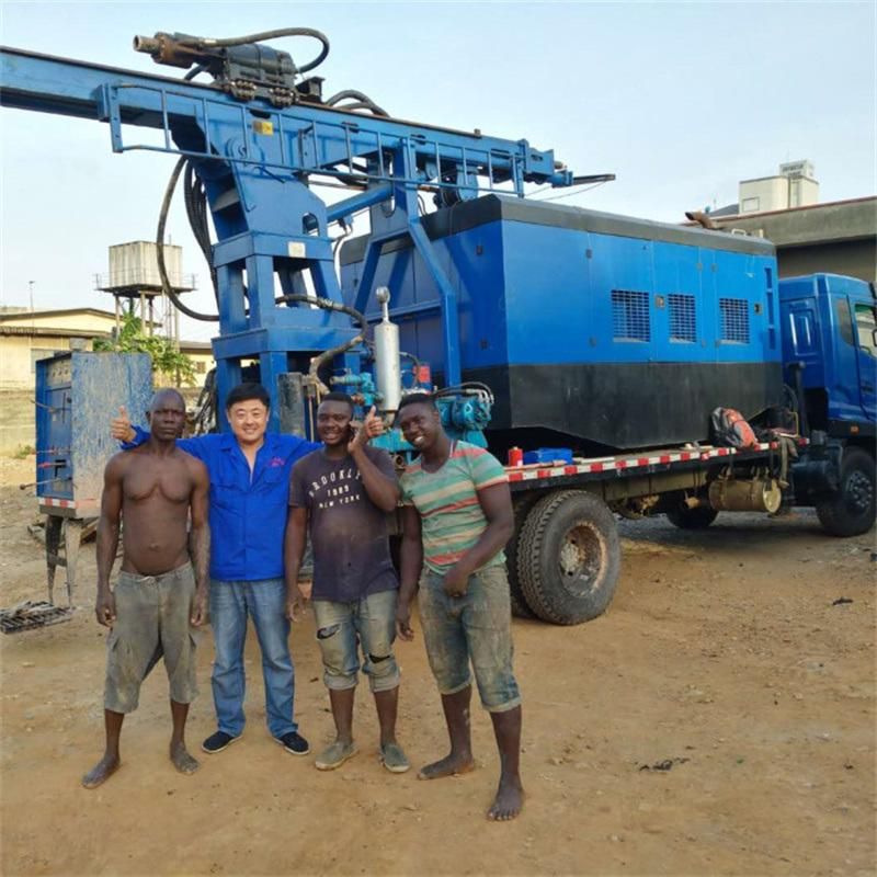 300m 500m Truck Mounted Type Water Well Drilling Rig Machine