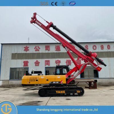 Pile Equipment Hydraulic Crawler Surface Crawler Pile Driver Drilling Dr-90 Rig for Free Can Customized