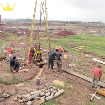Trailer Vehicle Crawler Water Well Drilling Machine Crelius Core Drilling Rig Machine