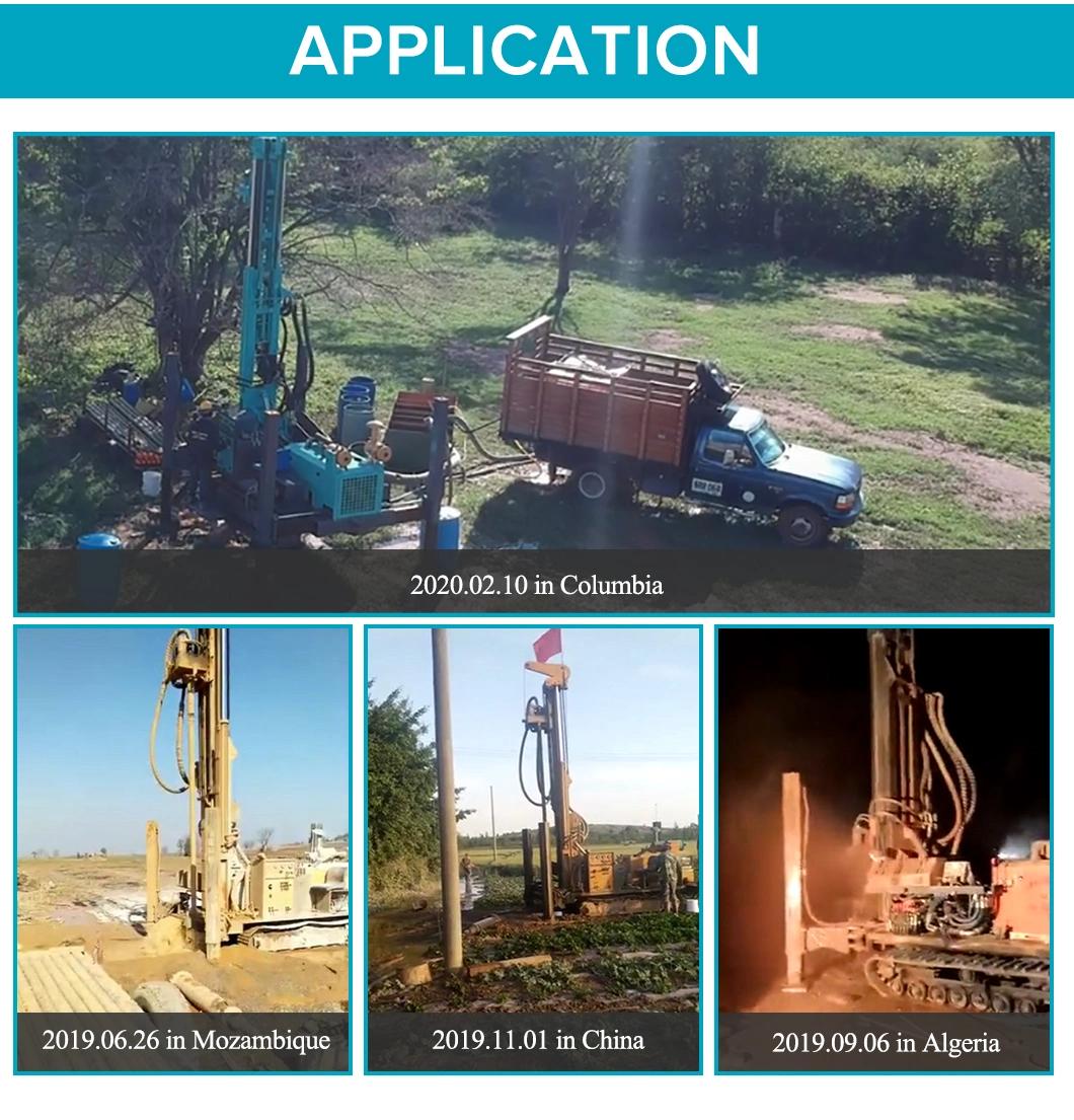 Crawler-Mounted Hydraulic Water Well Drilling Rig