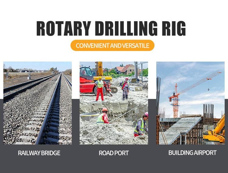 Cable Percussion Drilling Method Rotary Drilling Machine