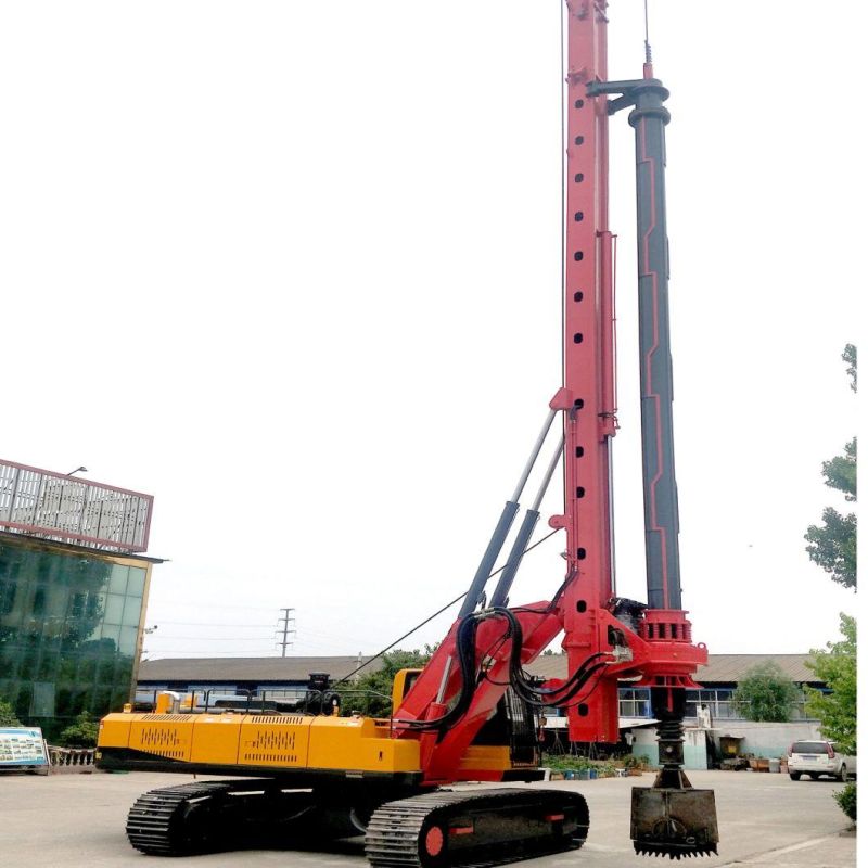 40m Hydraulic Diesel Engine Borehole Drill/Drilling Rig for Engineering Foundation Construction/Water Well/Mining Excavating