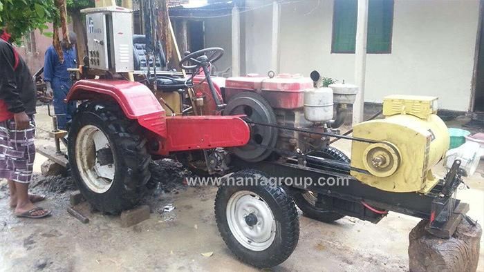 High Quality Engineering Water Drilling Rig Prices (HF100T)