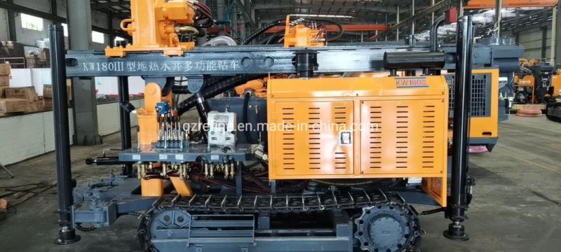 KAISHAN KW180 Crawler Water Well DTH Drilling Rig
