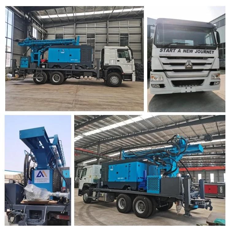 400m Truck Mounted Deep Borehole Water Well Drilling Rig Machine for Sale