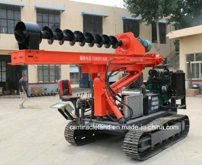 Crawler Type Photovoltaic Solar Pile Driver
