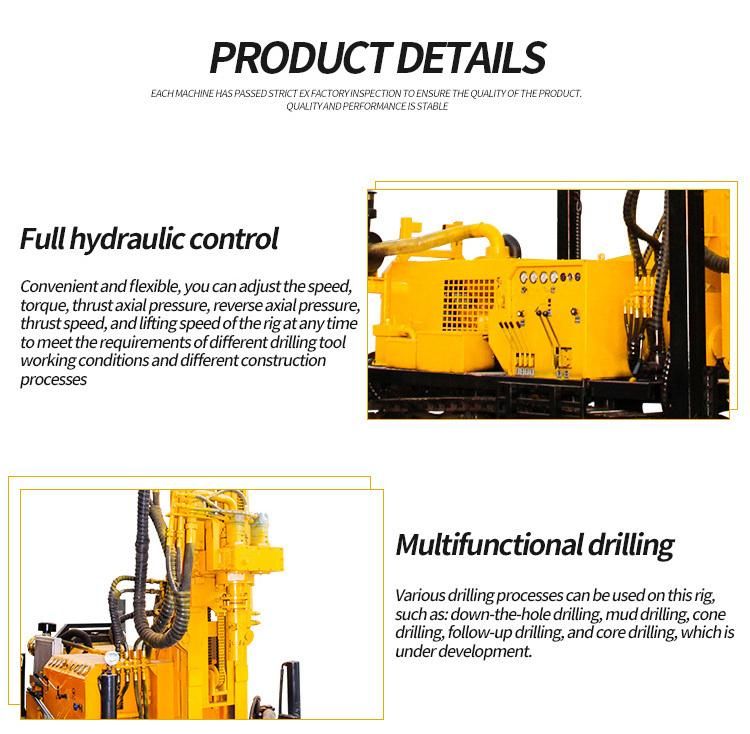 Manufacturer Price Durable Drill Rig Used Rock Water Well Drilling Rig Machine for Sale