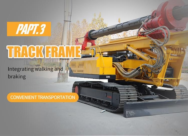 Borehole Hydraulic Rotary Drilling Rig