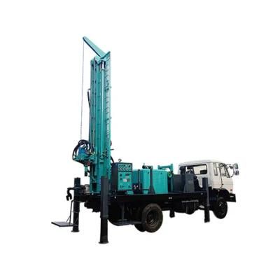 Hfj350kt Easy Operation 350m Truck Mounted Water Well Borehole Drilling Rigs