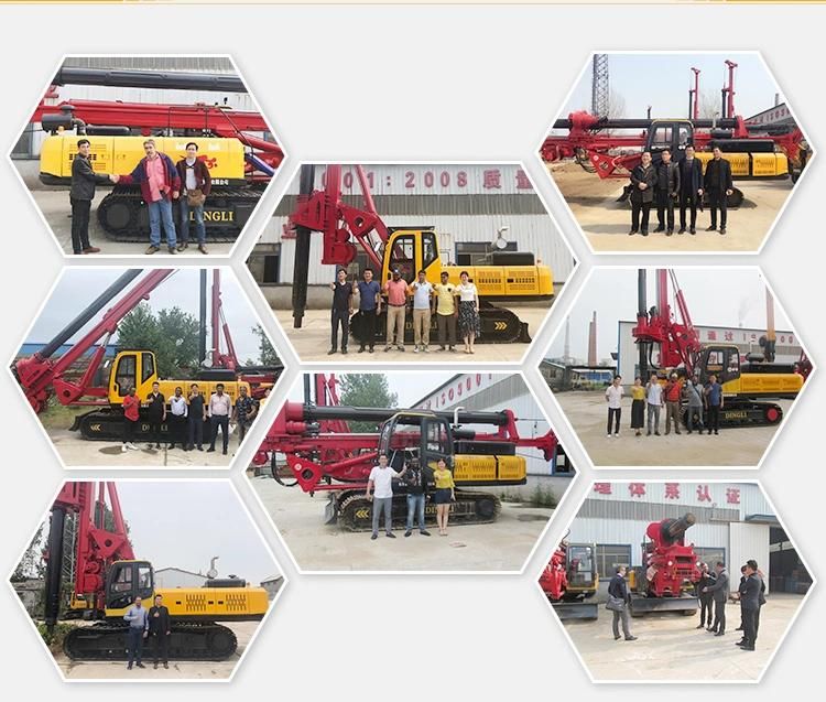 Crawler Type Wheel Drilling Machine Engineering Drilling Rig for Railway Projects