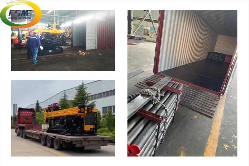 High-Efficiency Drilling Rig Capable of Drilling 1000m with Pq Drill Pipe