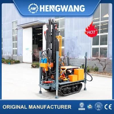 Drilling Diameter 200mm Track Chassis Portable Pneumatic Drill Rig with Cheap Price